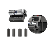 Bundle Falcon Rotary Roller with Adjustable Risers for Laser Engraving Machines